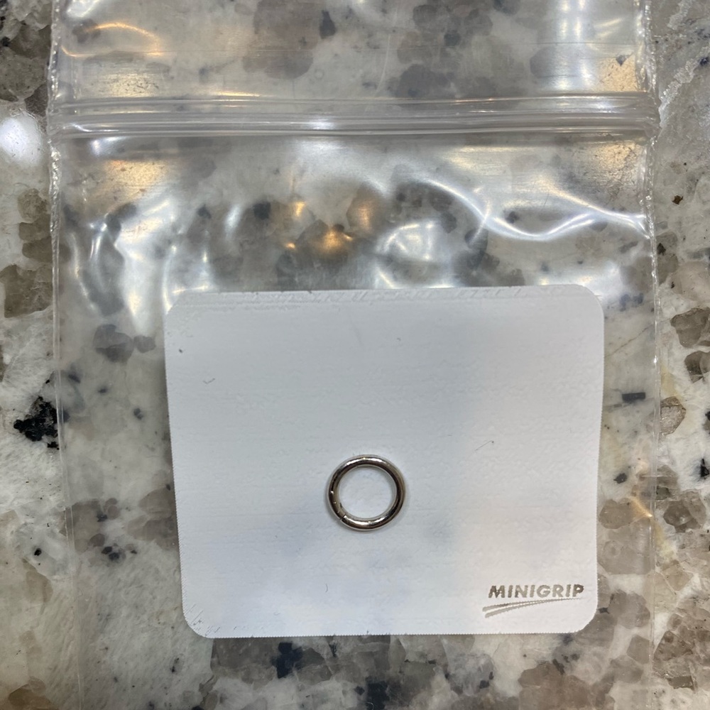 NEW Maria Tash 18g 3/16” 14k White Gold Clicker